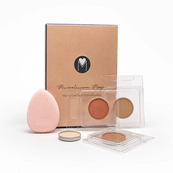 Compacte make-up proefset