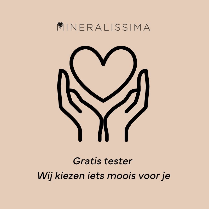 1 Gratis tester per bestelling