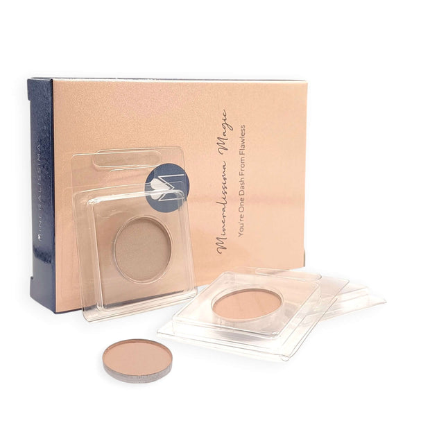 Fast track to Flawless - 3pc Compact foundation match - Mineralissima