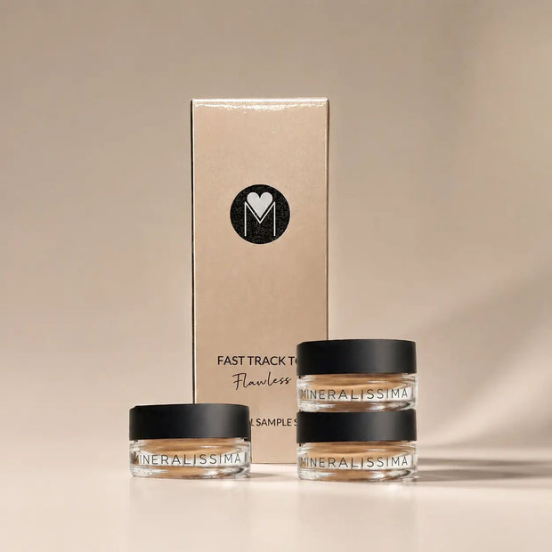 Fast track to Flawless - 3pc Liquid foundation match - Mineralissima