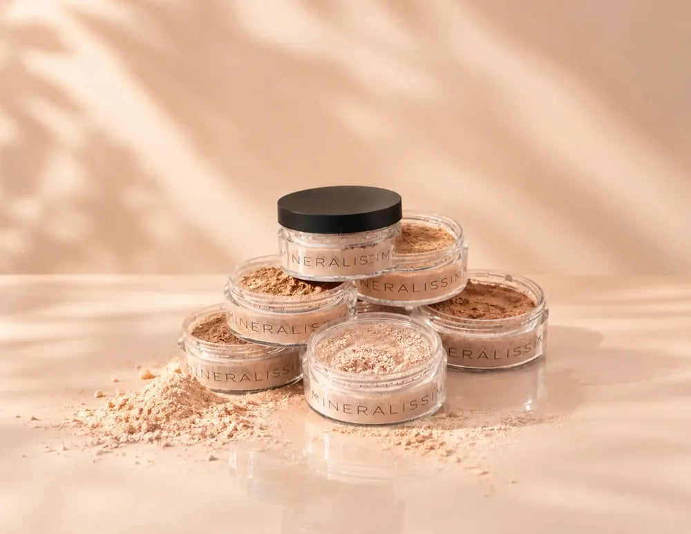 Losse minerale foundation