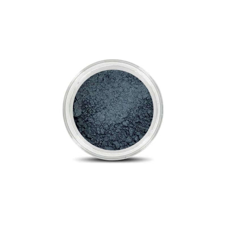 Matter dunkelblauer Lidschatten Denim im Tiegel