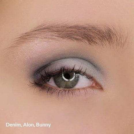 Augen-Make-up mit Denim, Alon und Bunny