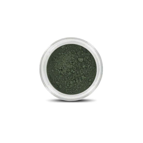Matter dunkelgrüner Mineral Lidschatten Forest im Tiegel
