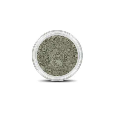 Matter olivgrüner Mineral Lidschatten Lucky im Tiegel