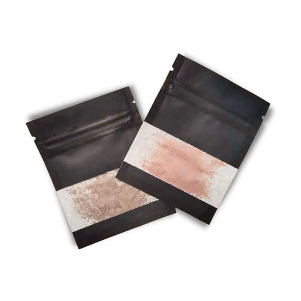 Zwei Nachfüllbeutel für losen Mineral Lidschatten