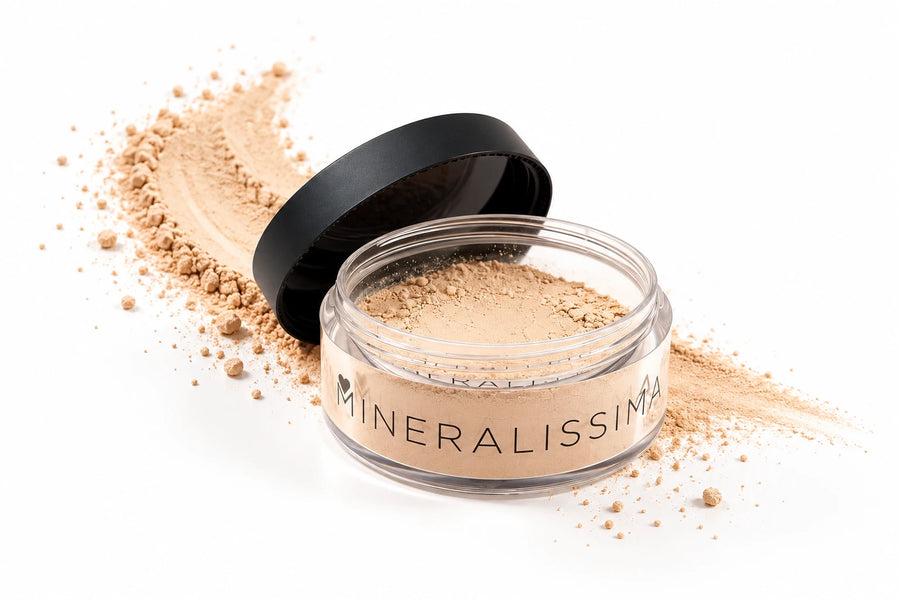 Losse minerale foundation