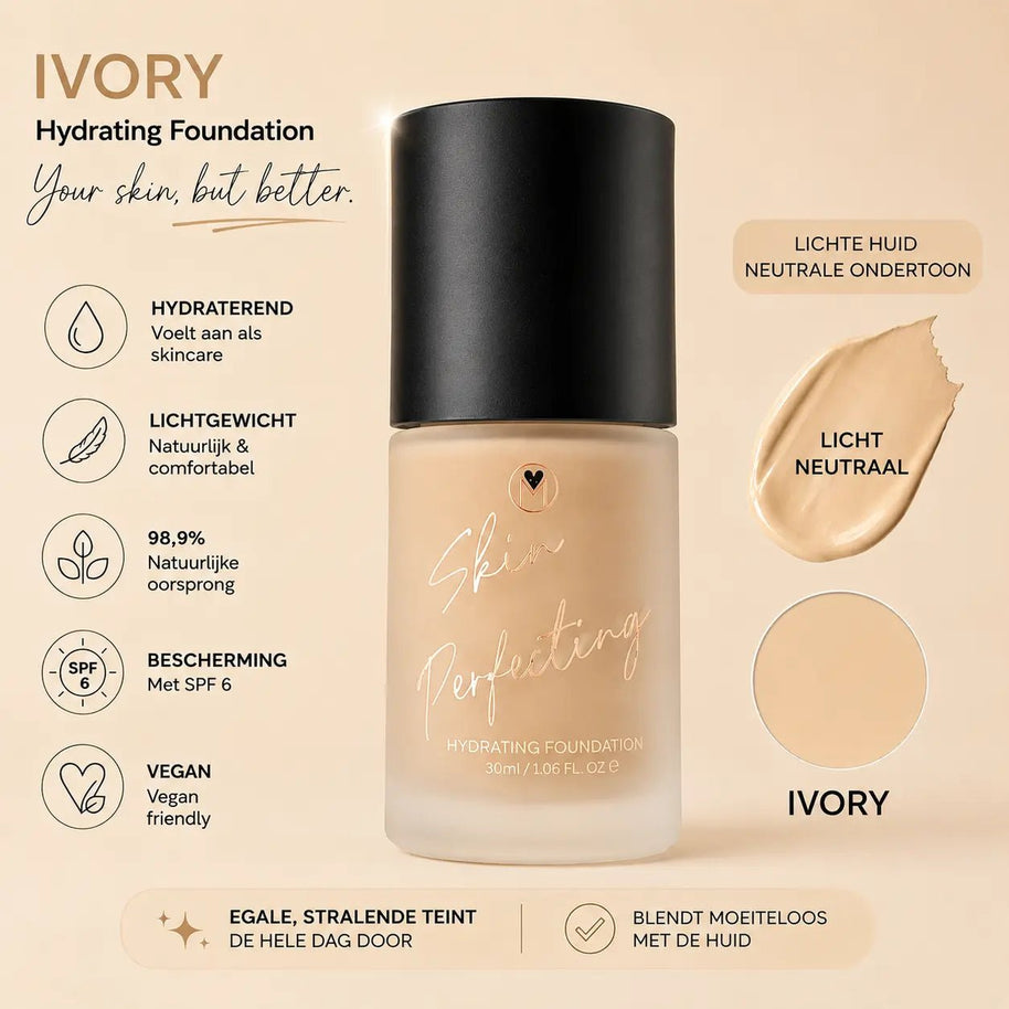 Skin Perfecting foundation Ivory - Mineralissima
